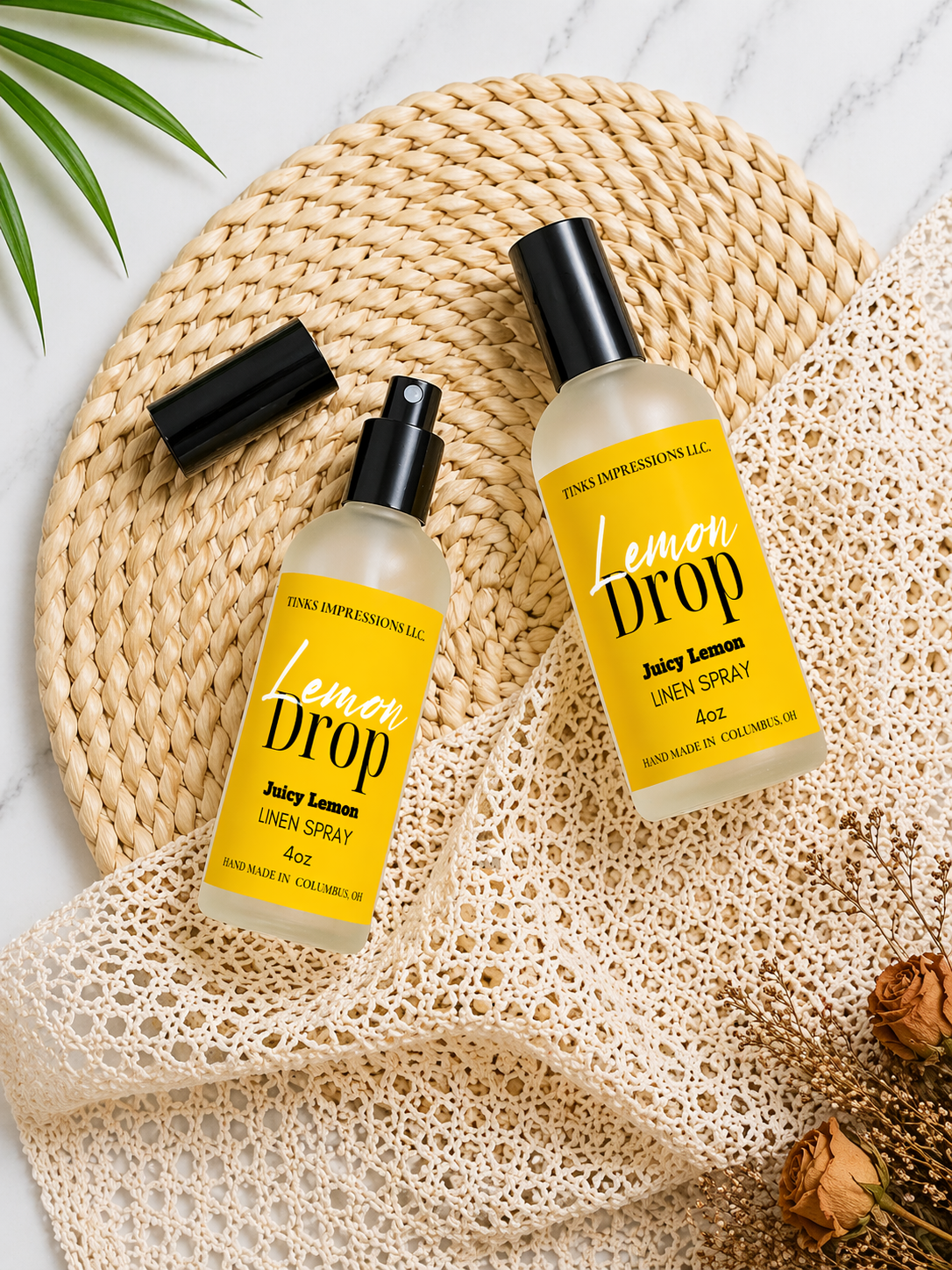 Lemon Drop Linen Spray