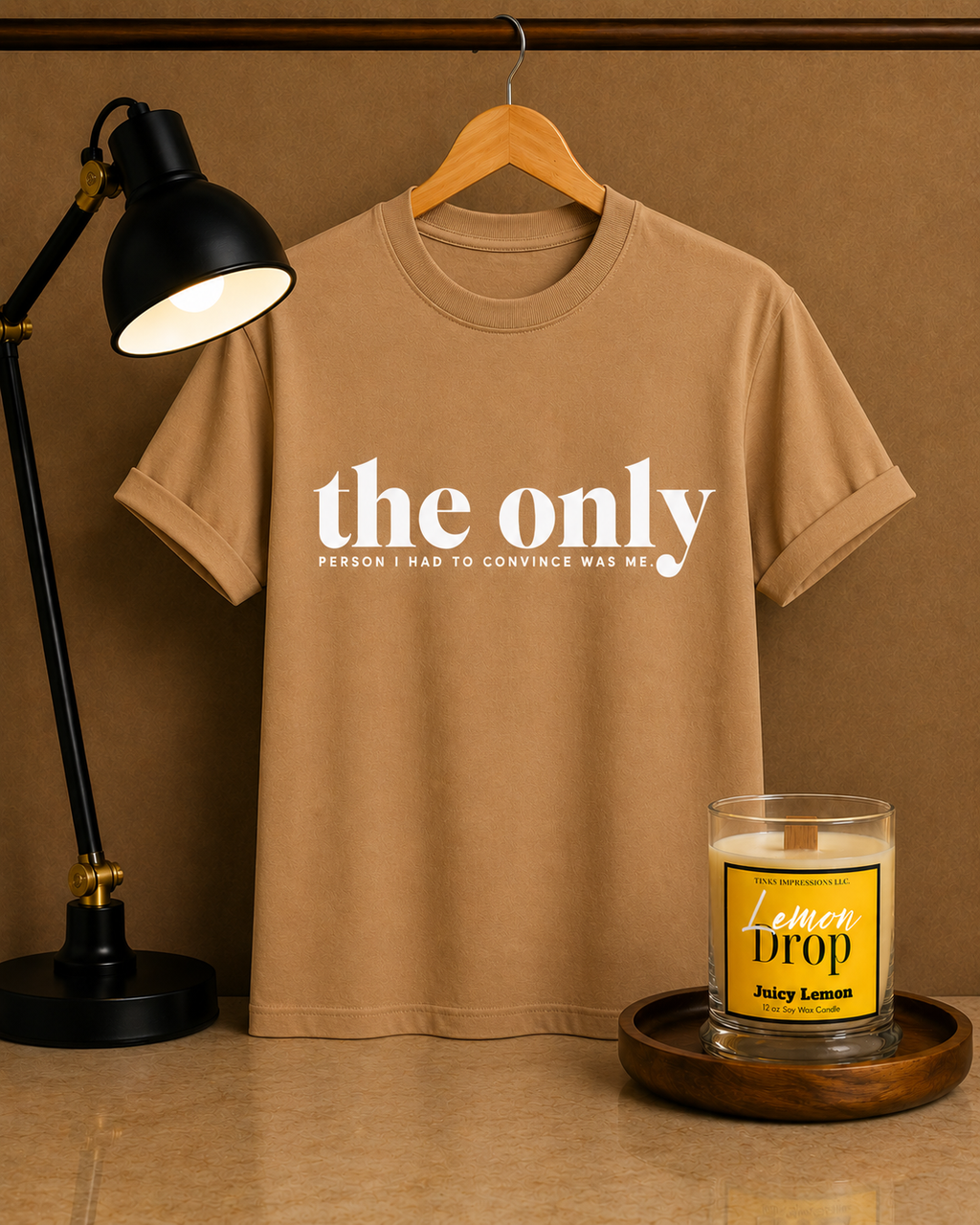 The Only Person I Had to Convince Was Me T-Shirt