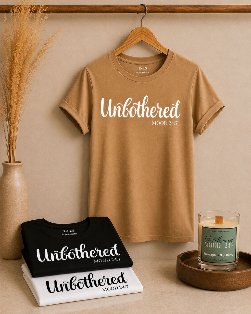 Unbothered Mood 24/7  T-Shirt